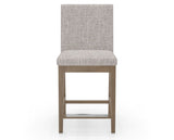Canadel Sophia Counter Stool in Pecan Washed, FP Crypton®, front view