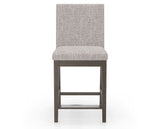 Canadel Sophia Counter Stool in Hazelnut Washed, FP Crypton®, front view