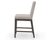 Canadel Sophia Counter Stool in Hazelnut Washed, FP Crypton®, side view