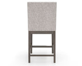 Canadel Sophia Counter Stool in Hazelnut Washed, FP Crypton®, back view