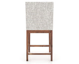 Canadel Champlain Upholstered Counter Stool 8002 in FP Crypton® and 33 Spice Washed, back view