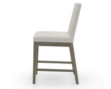 Canadel Sophia Counter Stool in Shadow, FT InsideOut®, side view