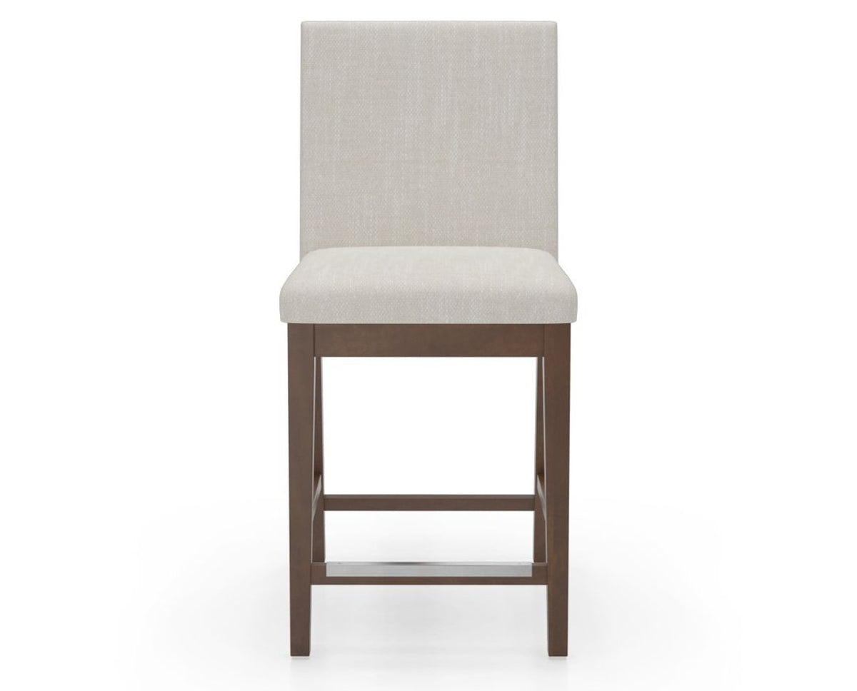 Canadel Sophia Counter Stool in Cognac Washed, FT InsideOut®, front view