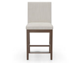 Canadel Sophia Counter Stool in Cognac Washed, FT InsideOut®, front view