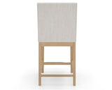 Canadel Sophia Counter Stool in Caramel Washed, FT InsideOut®, back view