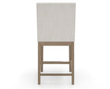 Canadel Sophia Counter Stool in Pecan Washed, FT InsideOut®, back view