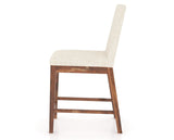 Canadel Champlain Upholstered Counter Stool 8002 in FT InsideOut® and 33 Spice Washed, side view