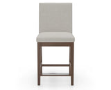 Canadel Sophia Counter Stool in Cognac Washed, TB Fabric, front view