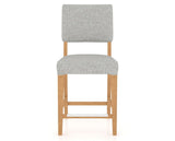 Canadel South West Counter Stool in Caramel Washed, 7C Fabric, front view