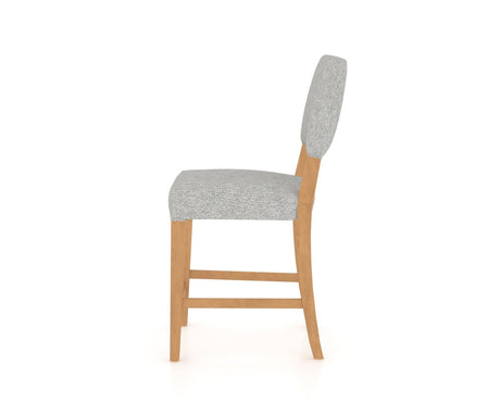 Canadel South West Counter Stool in Caramel Washed, 7C Fabric, side view