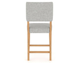 Canadel South West Counter Stool in Caramel Washed, 7C Fabric, back view
