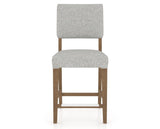 Canadel South West Counter Stool in Pecan Washed, 7C Fabric, front view