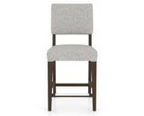 Canadel South West Counter Stool in Hazelnut Washed, 7C Fabric, front view