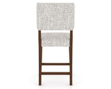 Canadel South West Counter Stool in Cognac Washed, FP Crypton®, back view