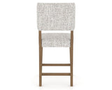 Canadel South West Counter Stool in Pecan Washed, FP Crypton®, back view