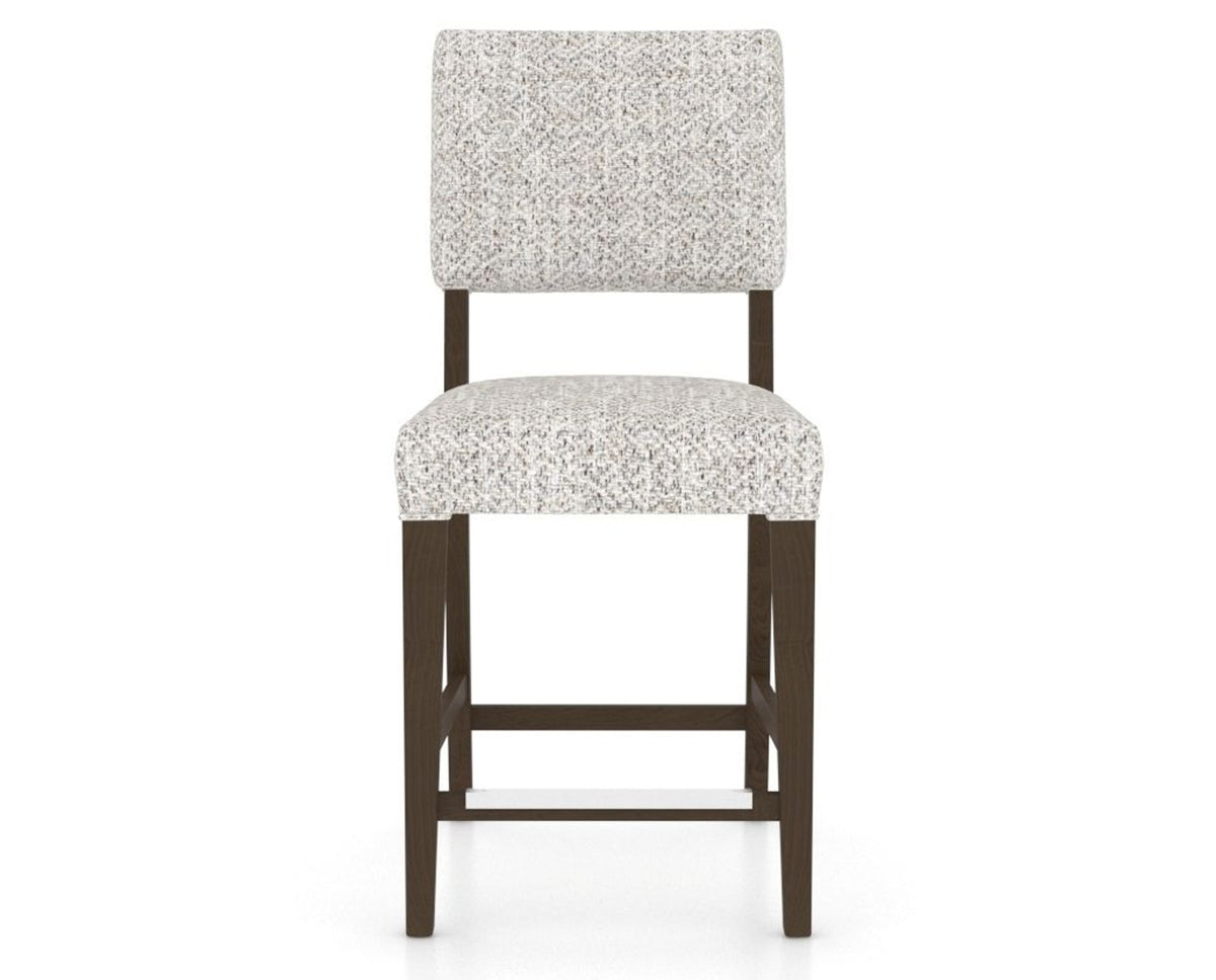 Canadel South West Counter Stool in Hazelnut Washed, FP Crypton®, front view