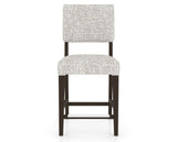 Canadel South West Counter Stool in Davy's Grey, FP Crypton®, front view