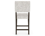Canadel South West Counter Stool in Davy's Grey, FP Crypton®, back view