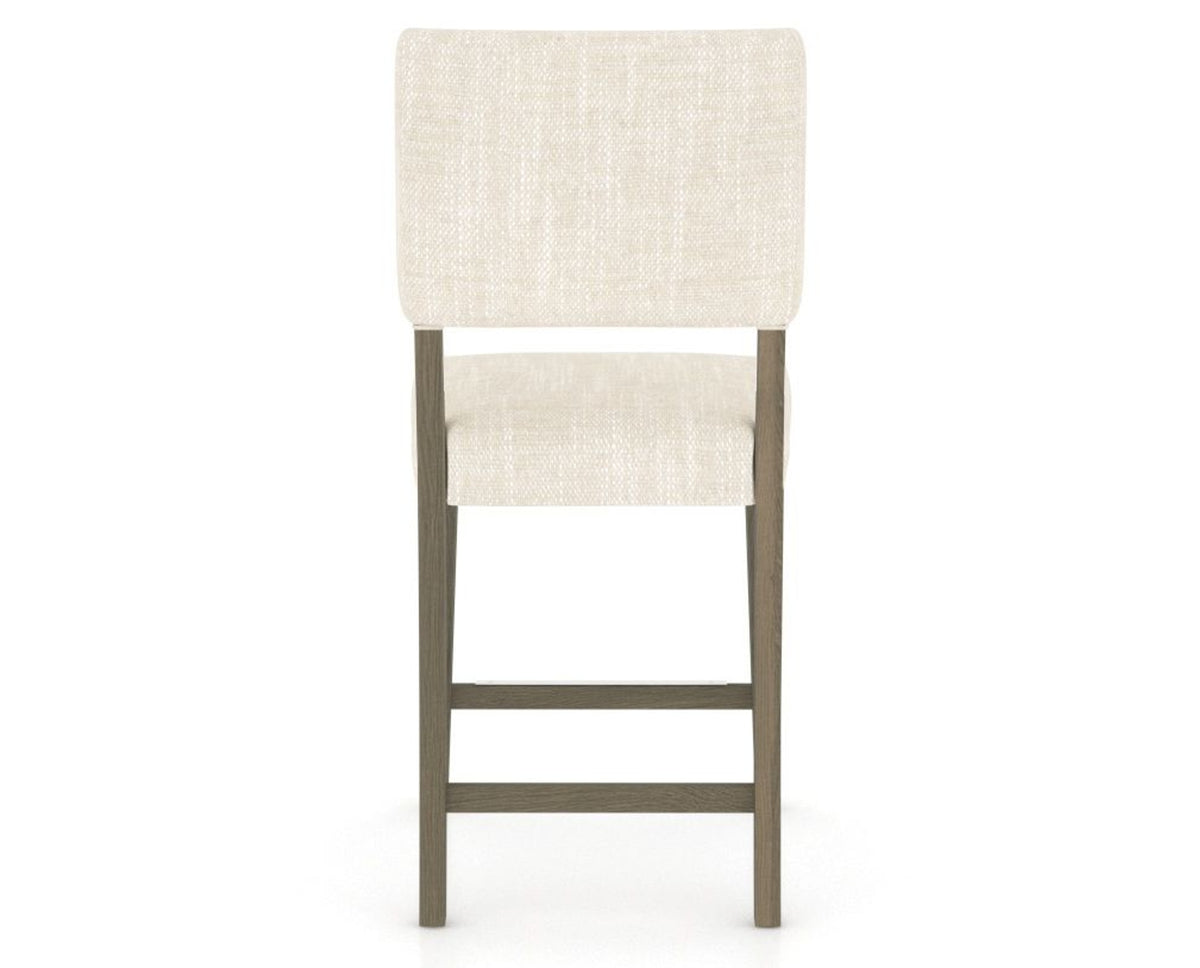 Canadel South West Counter Stool in Shadow, FT InsideOut®, back view