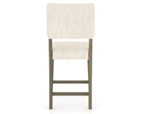 Canadel South West Counter Stool in Shadow, FT InsideOut®, back view