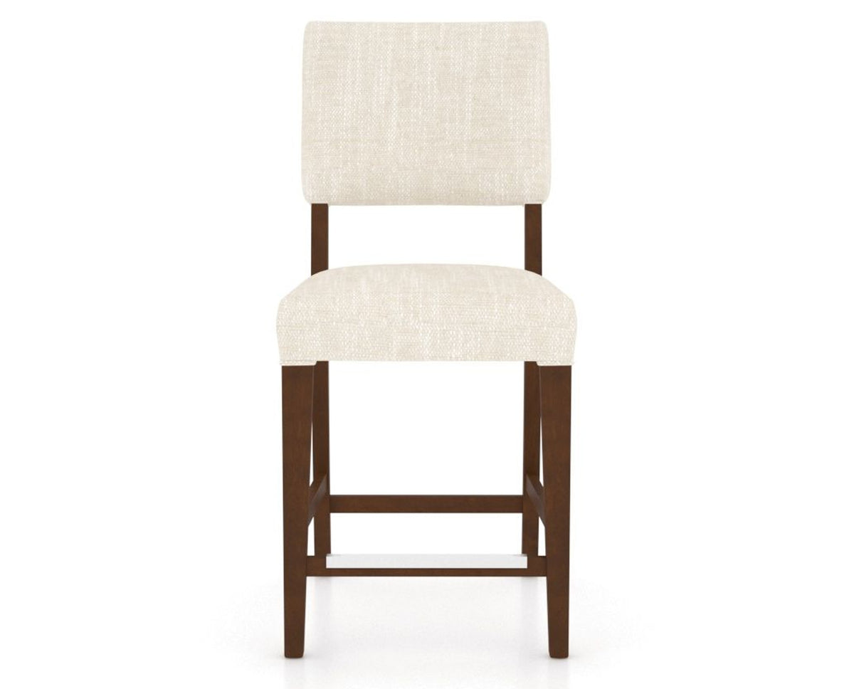 Canadel South West Counter Stool in Cognac Washed, FT InsideOut®, front view