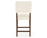 Canadel South West Counter Stool in Cognac Washed, FT InsideOut®, back view