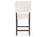 Canadel South West Counter Stool in Hazelnut Washed, FT InsideOut®, back view