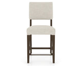 Canadel South West Counter Stool in Hazelnut Washed, TB Fabric, front view