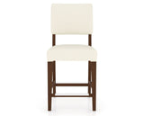 Canadel South West Counter Stool in Cognac Washed, YJ Faux Leather, front view