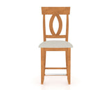 Canadel Core Counter Stool 8100 in Fixed Base, front view