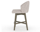 Canadel Downtown Point Counter Stool in Shadow, FP Crypton®, side view