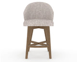 Canadel Downtown Point Counter Stool in Pecan Washed, FP Crypton®, front view