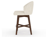Canadel Downtown Point Counter Stool in Cognac Washed, FT InsideOut®, side view