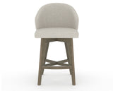 Canadel Downtown Point Counter Stool in Shadow, TB Fabric, front view