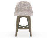 Canadel Downtown Tove Counter Stool in Shadow, FP Crypton®, front view