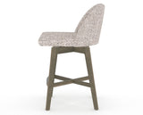 Canadel Downtown Tove Counter Stool in Shadow, FP Crypton®, side view