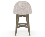 Canadel Downtown Tove Counter Stool in Shadow, FP Crypton®, back view