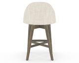 Canadel Downtown Tove Counter Stool in Shadow, FT InsideOut®, back view