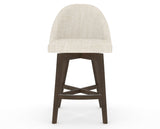 Canadel Downtown Tove Counter Stool in Hazelnut Washed, FT InsideOut®, front view