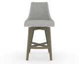 Canadel Downtown Trend Counter Stool in Shadow, 7C Fabric, front view