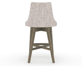 Canadel Downtown Trend Counter Stool in Shadow, FP Crypton®, back view
