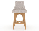 Canadel Downtown Trend Counter Stool in Caramel Washed, FP Crypton®, front view