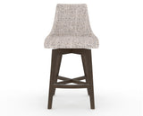 Canadel Downtown Trend Counter Stool in Hazelnut Washed, FP Crypton®, front view