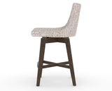 Canadel Downtown Trend Counter Stool in Hazelnut Washed, FP Crypton®, side view