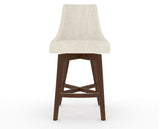 Canadel Downtown Trend Counter Stool in Cognac Washed, FT InsideOut®, front view