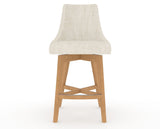 Canadel Downtown Trend Counter Stool in Caramel Washed, FT InsideOut®, front view