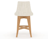 Canadel Downtown Trend Counter Stool in Caramel Washed, FT InsideOut®, back view