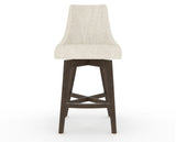 Canadel Downtown Trend Counter Stool in Hazelnut Washed, FT InsideOut®, front view