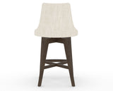 Canadel Downtown Trend Counter Stool in Hazelnut Washed, FT InsideOut®, back view