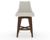 Canadel Downtown Trend Counter Stool in Cognac Washed, TB Fabric, front view